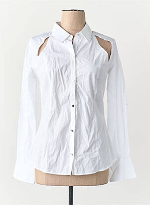 Chemisier blanc MORGAN femme