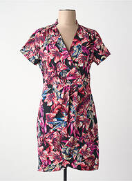 Robe courte multicolore MORGAN femme