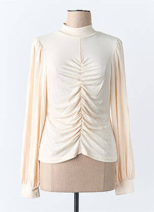 Chemisier beige MORGAN femme