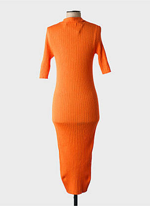Robe courte orange VERO MODA femme