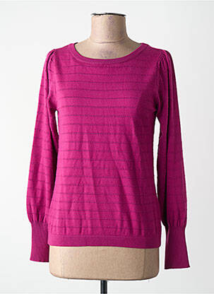 Pull violet MORE & MORE femme
