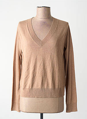 Pull marron MANGO femme