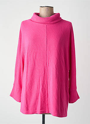 Pull col roulé rose STREET ONE femme