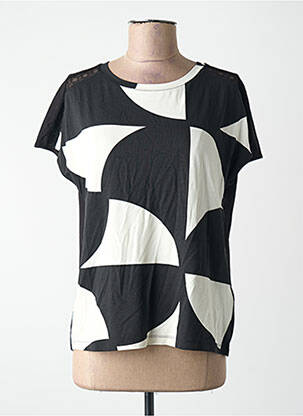 T-shirt noir STREET ONE femme