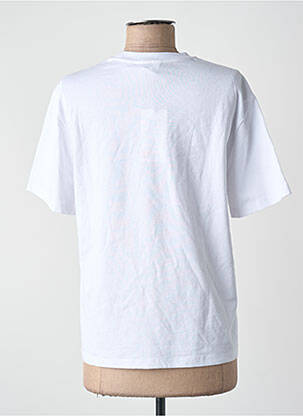 T-shirt col rond blanc OBJECT femme
