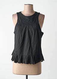 Débardeur noir MANGO femme