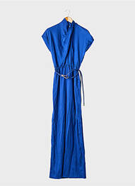 Combi-pantalon bleu MANGO femme