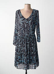 Robe mi-longue noir ZABAIONE femme