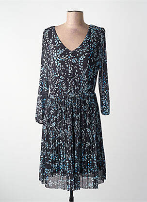Robe mi-longue noir ZABAIONE femme