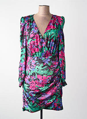 Robe mi-longue multicolore MORGAN femme