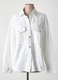 Veste en jean blanc ONLY femme
