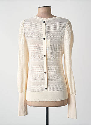 Pull beige MORGAN femme