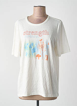 T-shirt blanc S.OLIVER unisexe