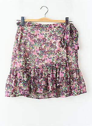 Jupe courte violet MORGAN femme