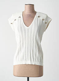 T-shirt blanc MORGAN femme