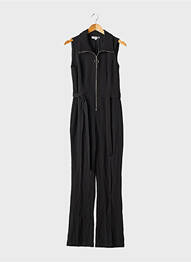 Combi-pantalon noir MORGAN femme