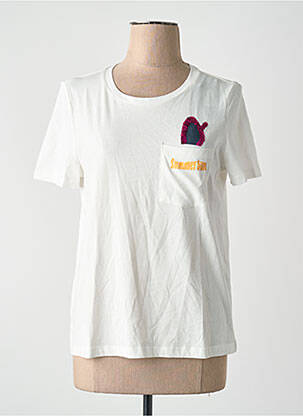 T-shirt manches courtes manches courtes blanc VERO MODA femme