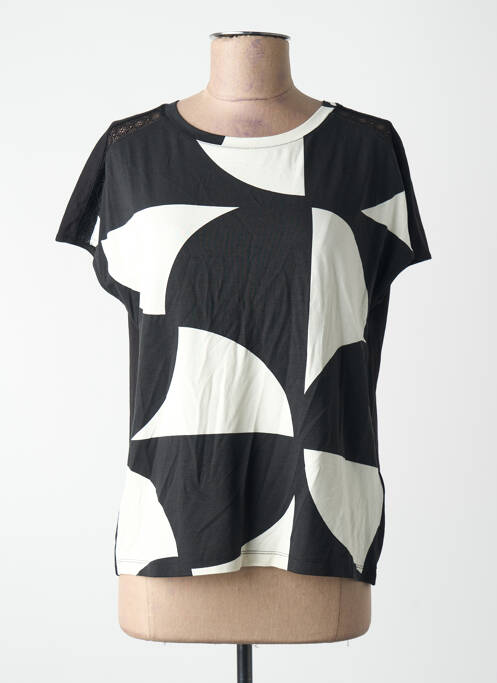 T-shirt noir STREET ONE femme