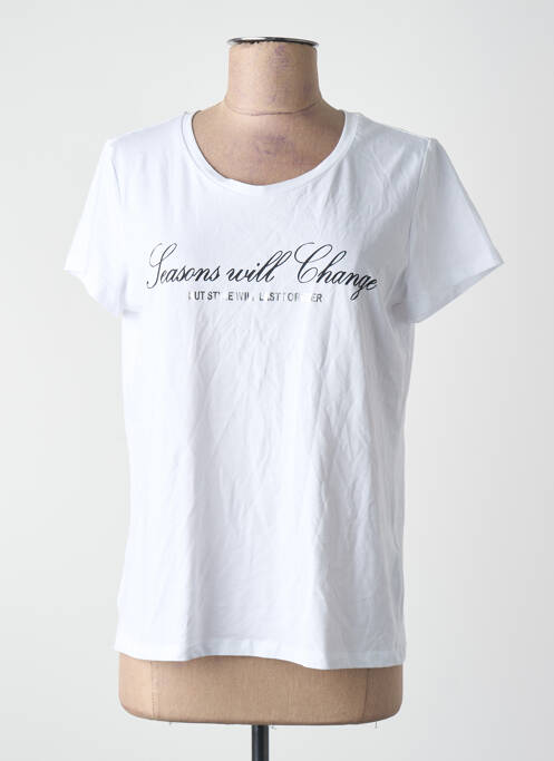 T-shirt blanc MORE & MORE femme