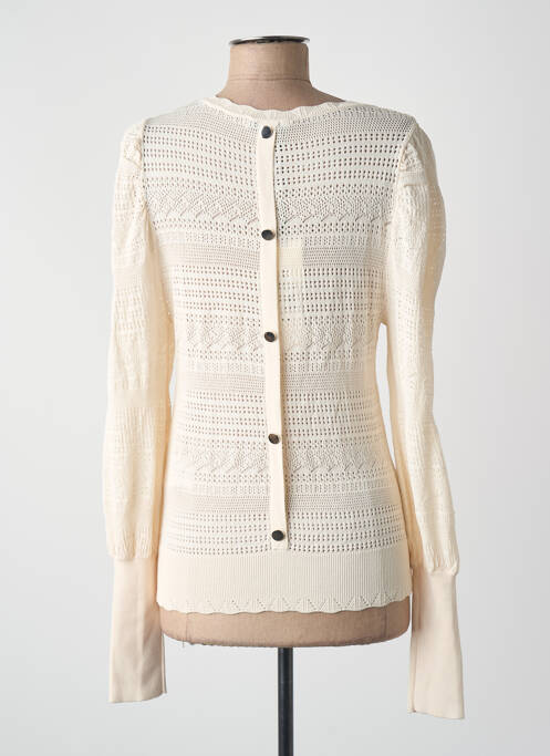 Pull beige MORGAN femme