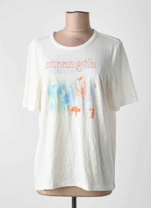 T-shirt blanc S.OLIVER unisexe