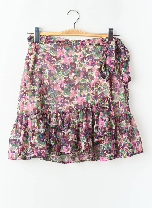Jupe courte violet MORGAN femme