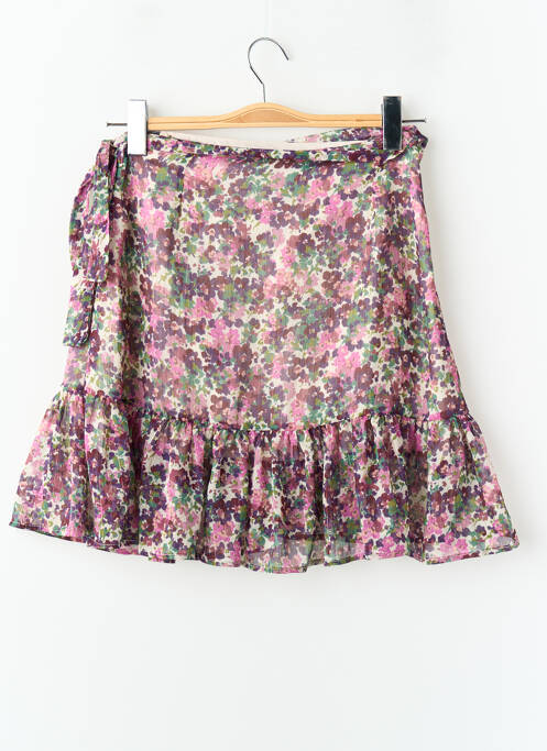 Jupe courte violet MORGAN femme