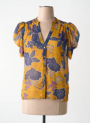 Blouse orange MORGAN femme