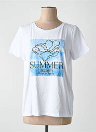 T-shirt bleu STREET ONE femme