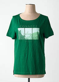 T-shirt vert STREET ONE femme