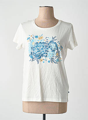 T-shirt blanc LE TEMPS DES CERISES femme