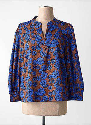 Chemisier manches longues manches longues multicolore JACQUELINE DE YONG femme