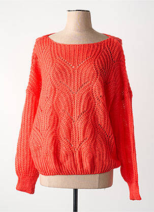 Pull orange JS MILLENIUM femme