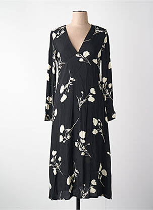Robe longue noir CHERRY PARIS femme