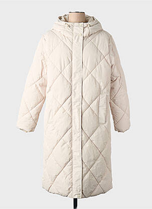 Manteau long beige VERO MODA femme