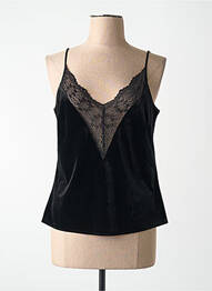Top noir MORGAN femme