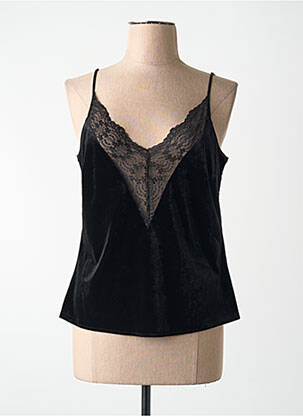 Top noir MORGAN femme
