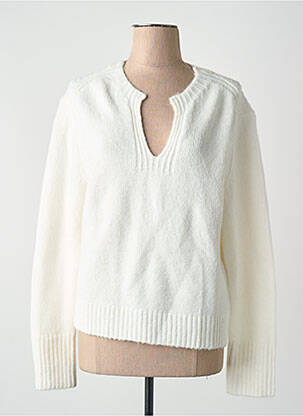 Pull blanc MANGO femme