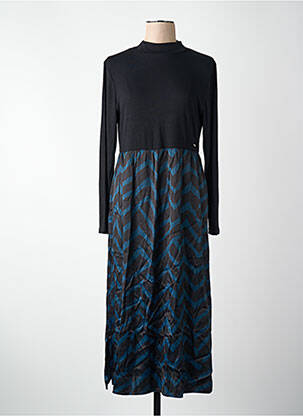 Robe longue noir STREET ONE femme