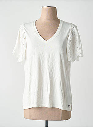 T-shirt blanc GARCIA femme