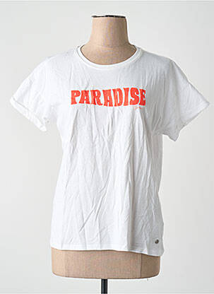 T-shirt beige GARCIA femme