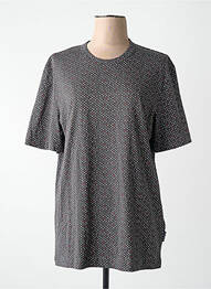 T-shirt coupe droite manches courtes gris TOM TAILOR homme