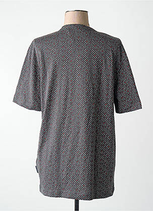 T-shirt coupe droite manches courtes gris TOM TAILOR homme