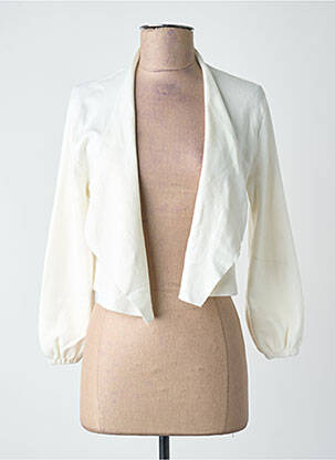 Gilet manches longues blanc MORE & MORE femme