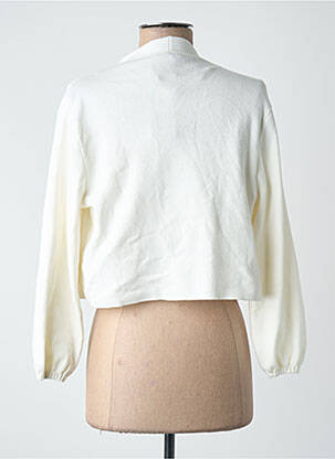 Gilet manches longues blanc MORE & MORE femme