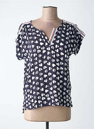 Blouse bleu DELAHAYE femme