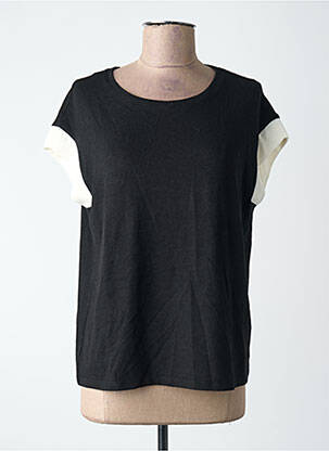 T-shirt noir STREET ONE femme