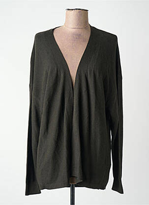 Gilet manches longues vert STREET ONE femme