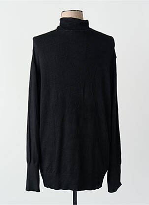Pull col roulé col roulé noir CARMAKOMA femme