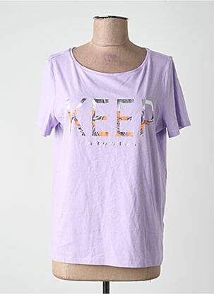 T-shirt violet STREET ONE femme